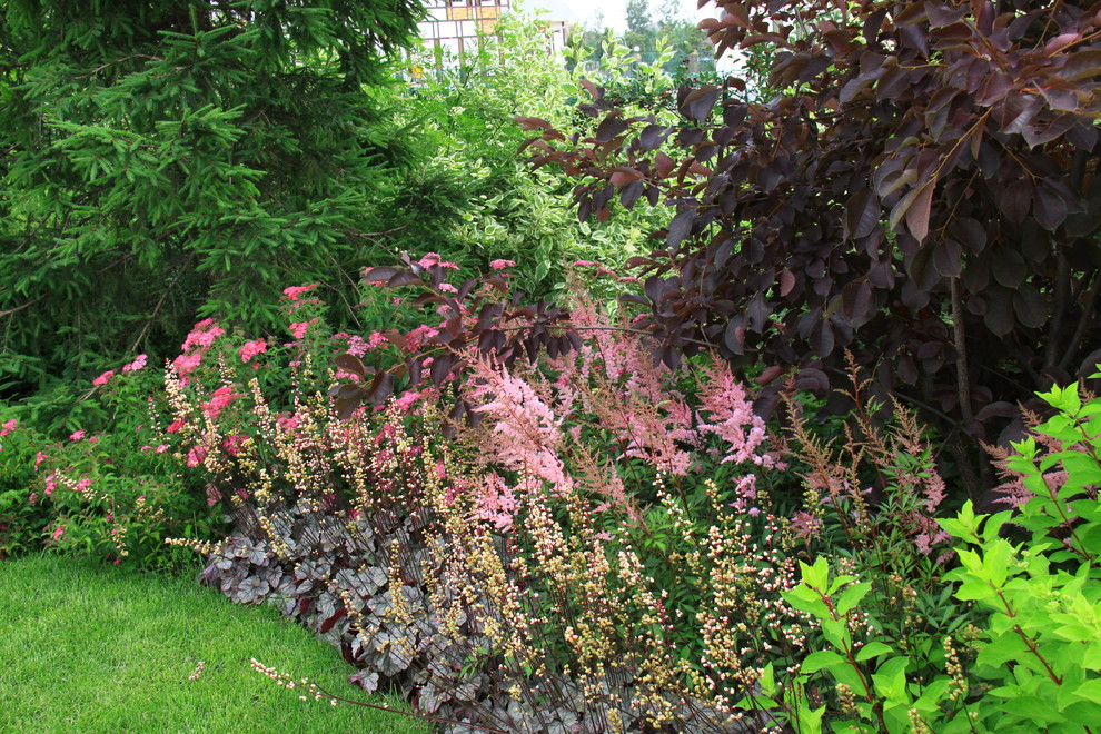 Коттеждный сад. Игры с цветом.