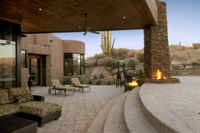 Weinstein Residence american-southwest-patio