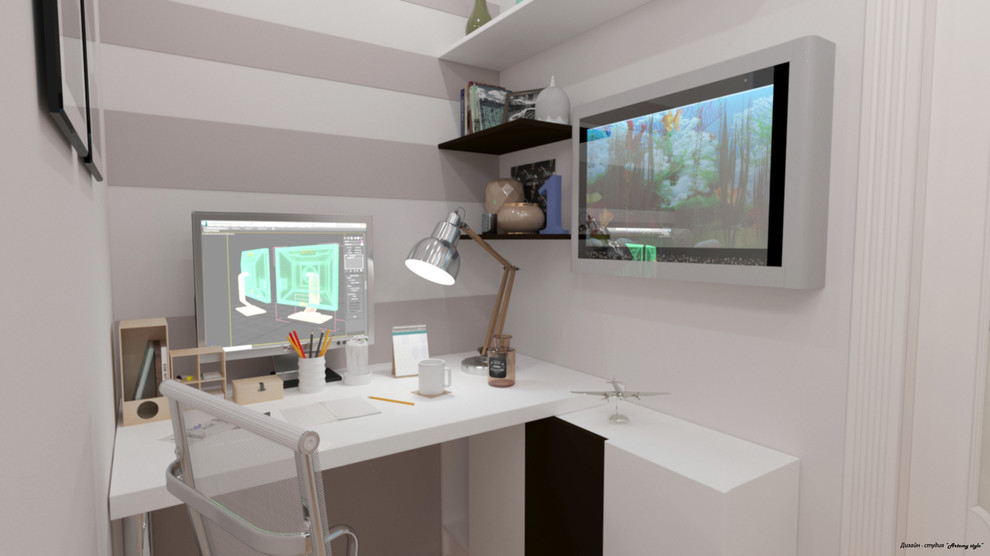 Детская и кабинет (перепланировка гостиной)