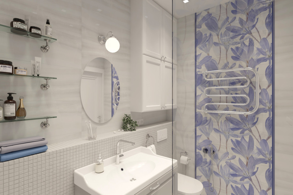 Двухкомнатная квартира в скандинавском стиле 61м2 в ЖК "Гринпарк"