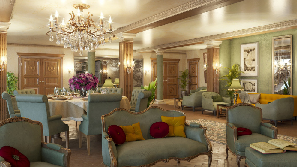 Нижний зал- Итальянский павильон