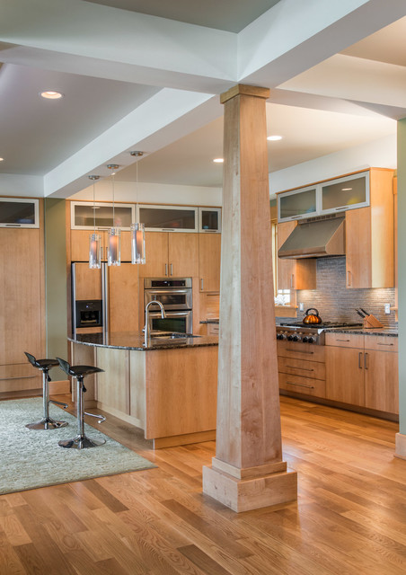 Bay View modern-kueche