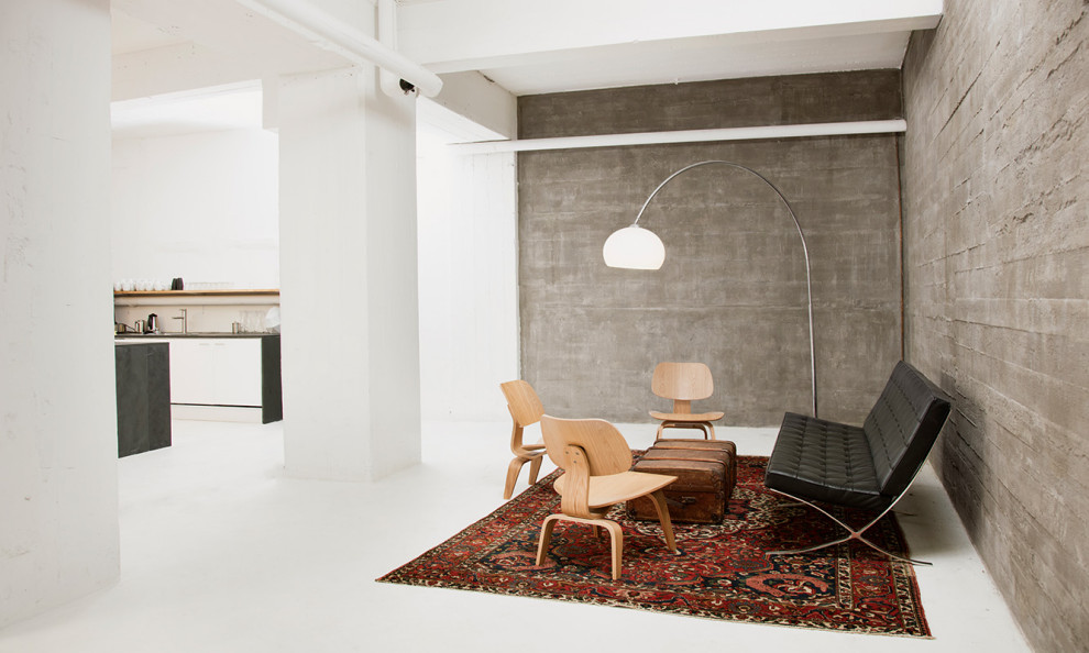 Industrial Wohnzimmer in Hamburg