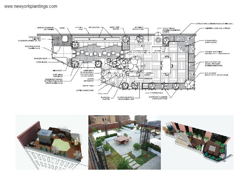 New York Plantings Rootop Garden Design nyc - Modern - New York - by NY ...