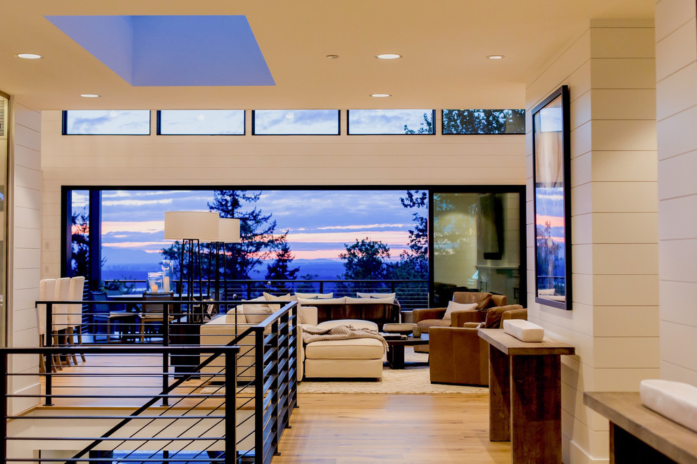 Living room in Seattle.