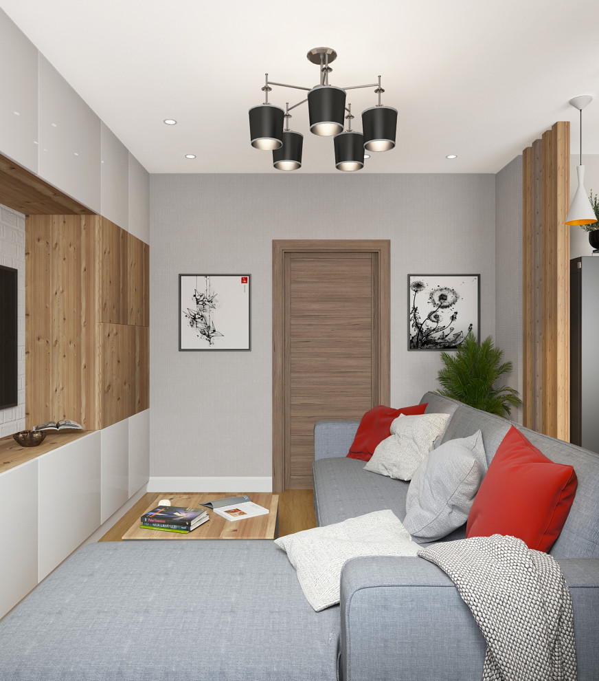 Дизайн-проект двухкомнатной квартиры "Жемчужина Зеленограда"