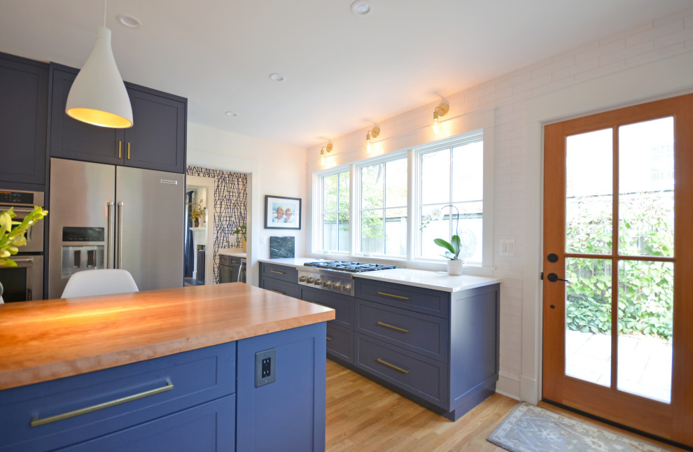 Inspiration for a transitional kitchen remodel in DC Metro