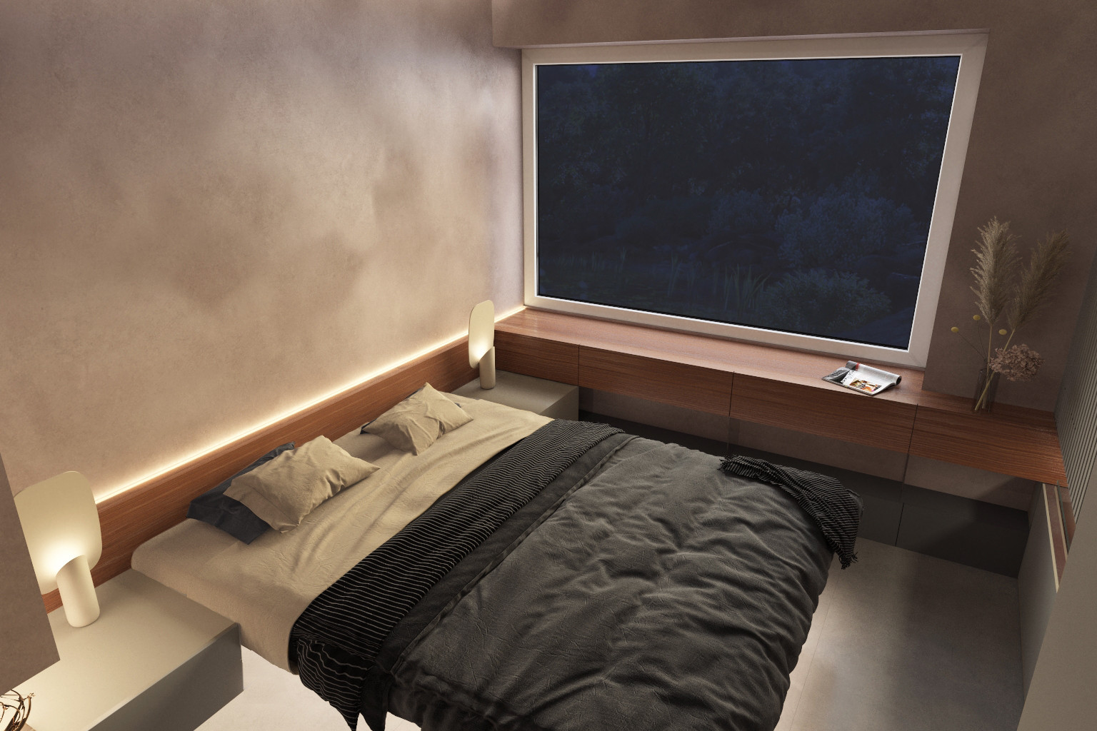 Camera da letto master