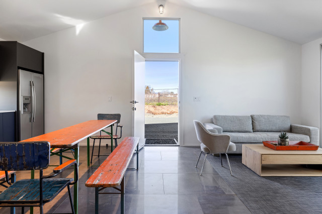 Napa ADU contemporary-vardagsrum