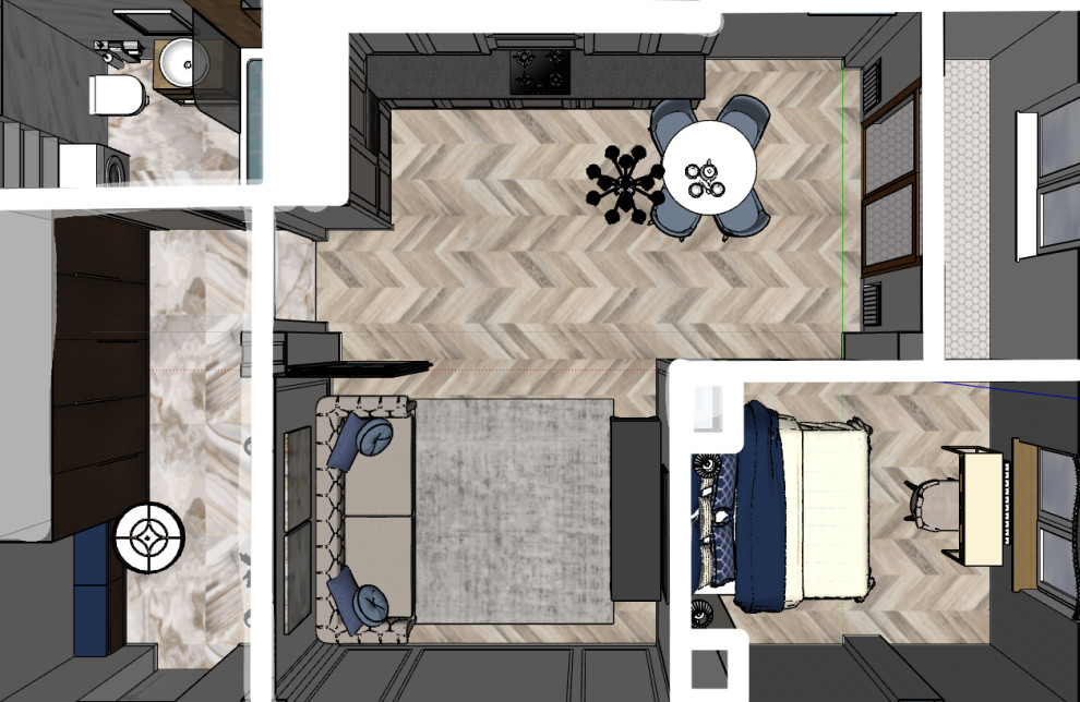 Квартира 60 кв.м. в Махачкале