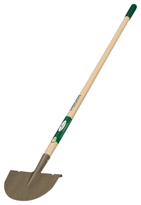 Mintcraft 33289 Edger Half Moon With Wood Handle, 48" Contemporary