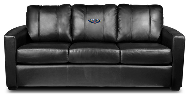 Charlotte Hornets Nba Silver Sofa Contemporary Sofas By Charlotte Hornets Nba Silver Sofa