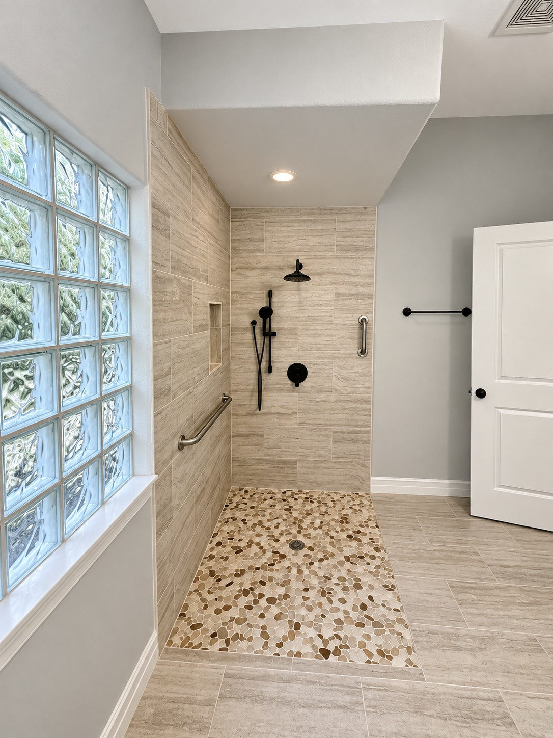 ADA / Wheelchair-Accessible Master Bathroom Remodel in Houston, TX
