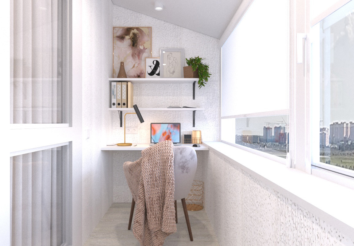 Визуализация дизайн-проекта 3-х комн. квартиры