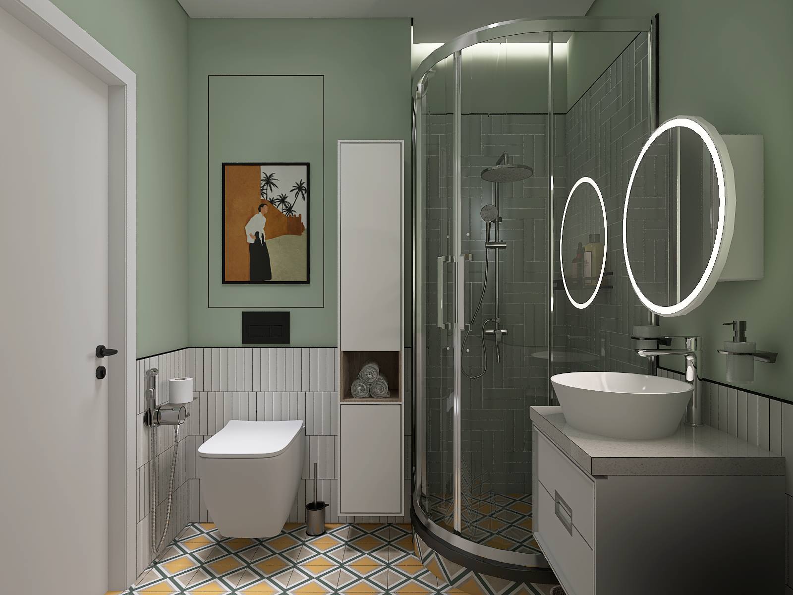 Дизайн-проект квартиры, 45 м2