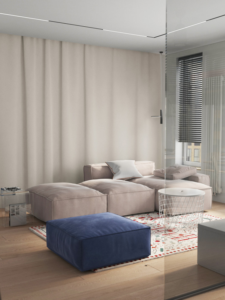 Вид на гостиную