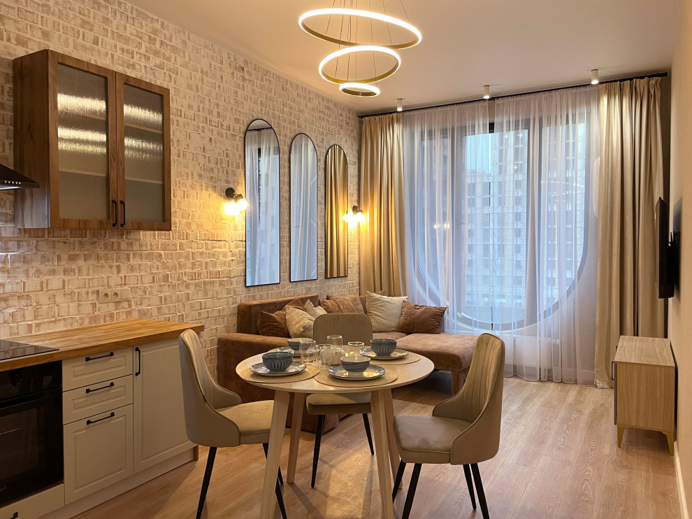 Сказка странствий. Дизайн евро-двухкомнатной квартиры.