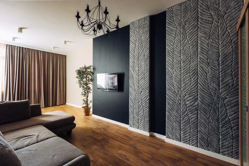 Дерево и бетон