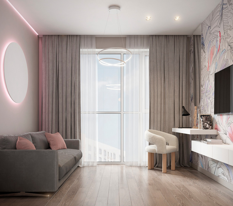 Квартира с вторым светом в современном стиле