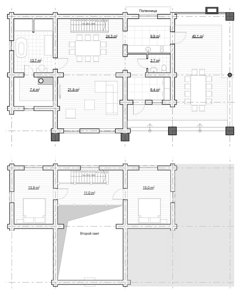 Банный комплекс с террасой