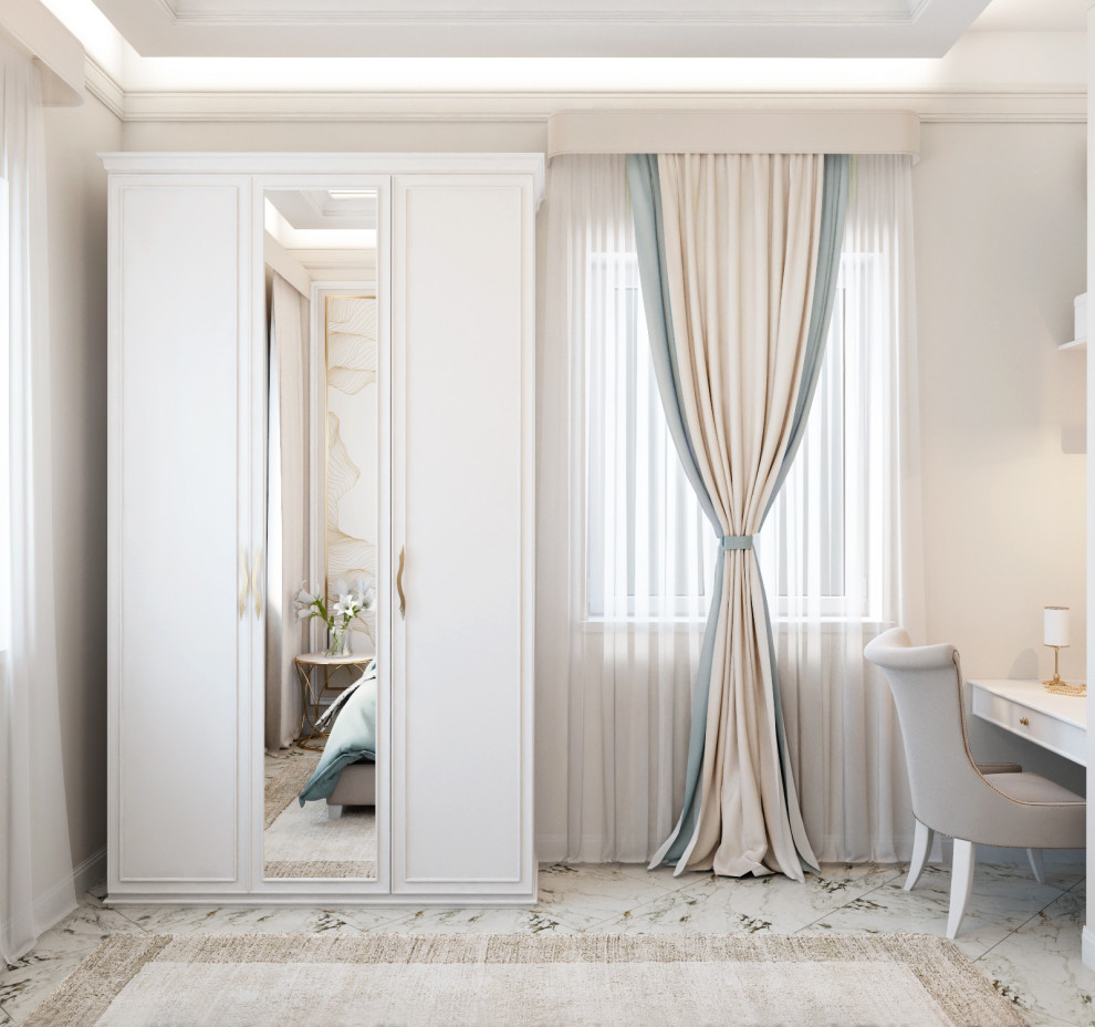 Дизайн-проект 4 комнатной квартиры в Анапе