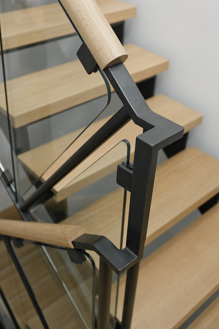 Beacon Street Penthouse 2 contemporary-staircase