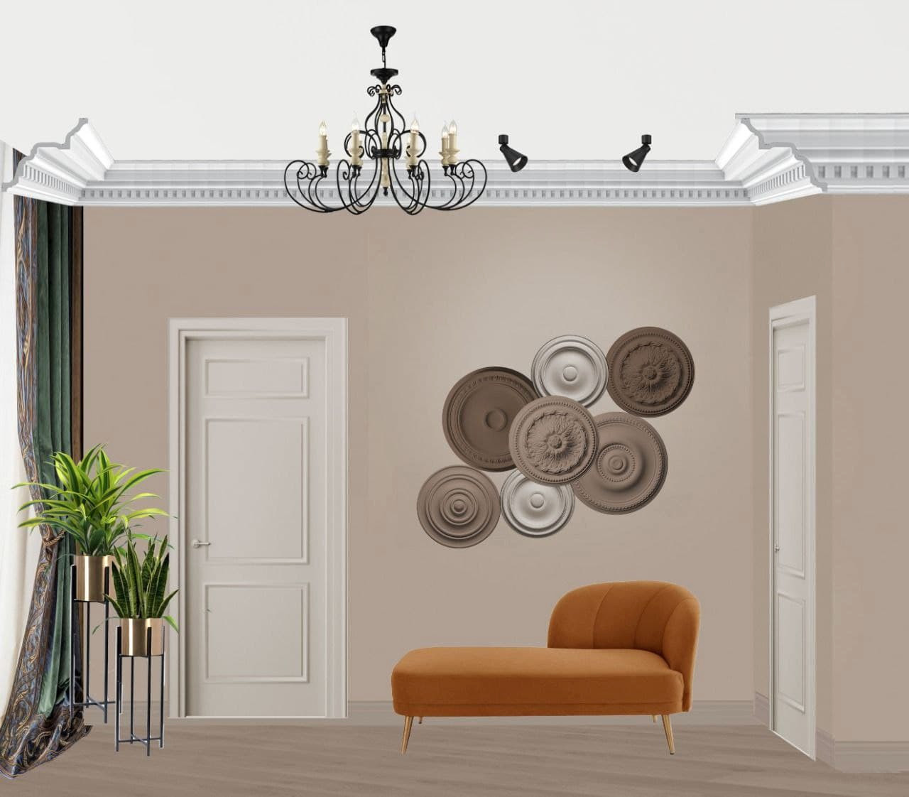 Загородный дом в английском стиле.