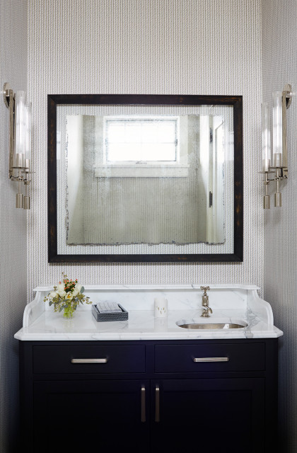 Aspen Eagle Pines rustic-powder-room