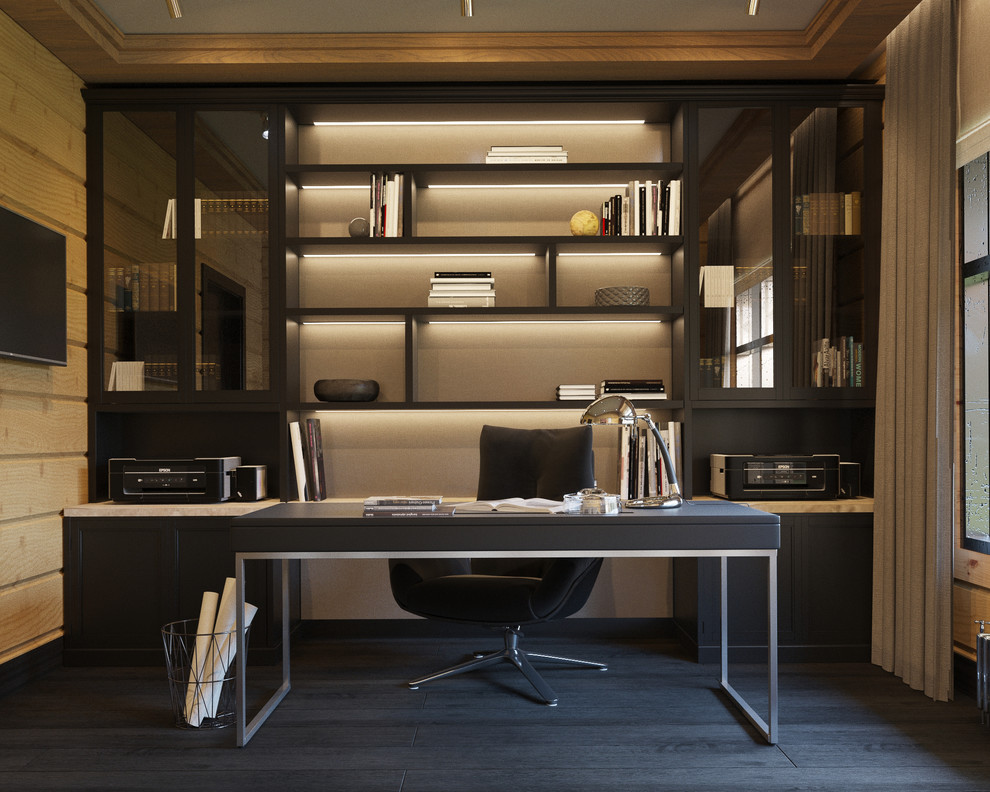 Дом элементами современного шале