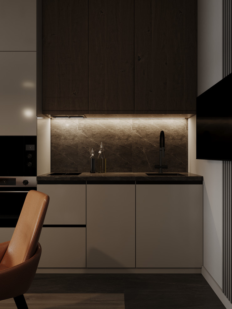 Стильный и функциональный интерьер квартиры в ЖК "Башни Токио"