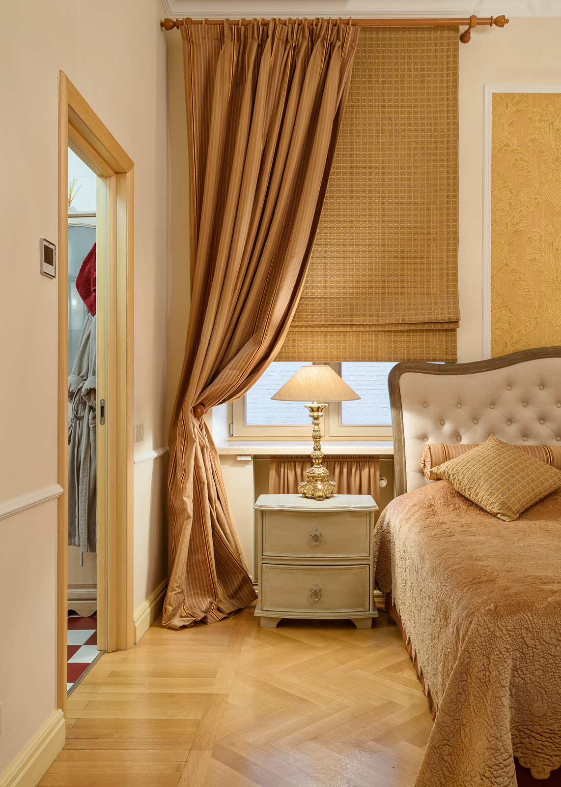 Элегантная квартира в старом московском переулке.