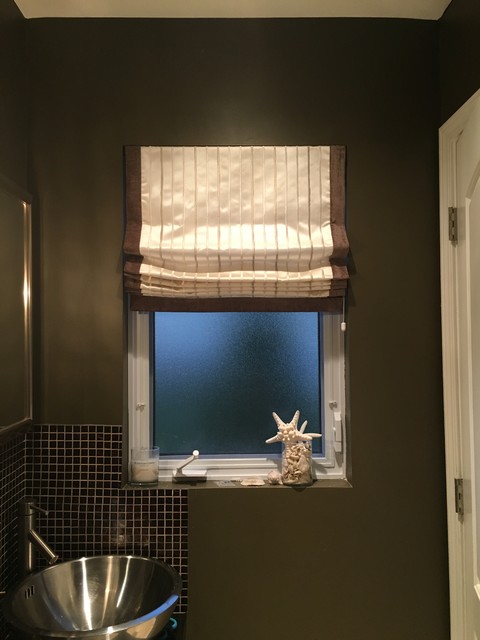 Roman Shades transitional