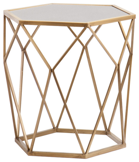 Lynne Geometric Accent Table - Contemporary - Side Tables And End Lynne Geometric Accent Table contemporary-side-tables-and-end-tables - Lynne Geometric Accent Table - Contemporary - Side Tables And End