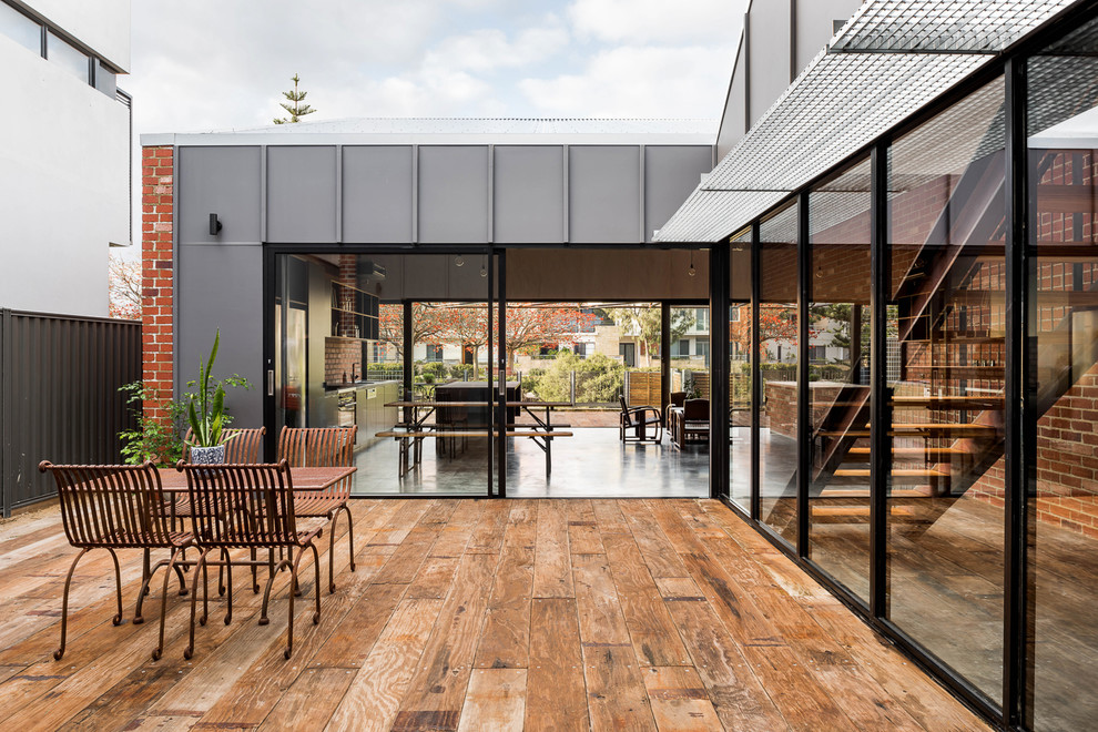 Inspiration for an industrial home design remodel in Perth