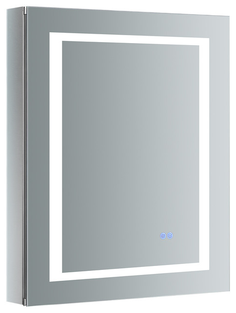Spazio 24 Wide X 30 Tall Bathroom Medicine Cabinet W Led Lighting Spazio 24 Wide X 30 Tall Bathroom Medicine Cabinet W Led Lighting