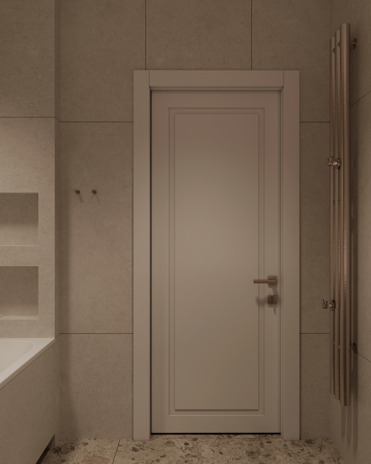 Светлый санузел