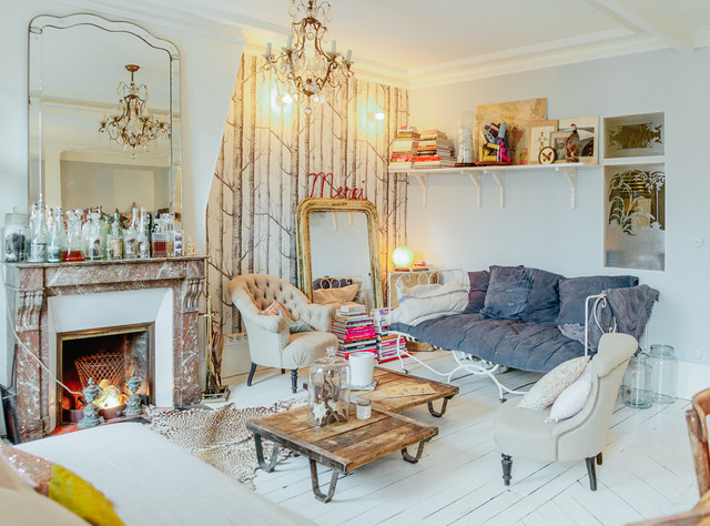 D&eacute;coration d'un appartement Paris XI&deg; eclectic-living-room