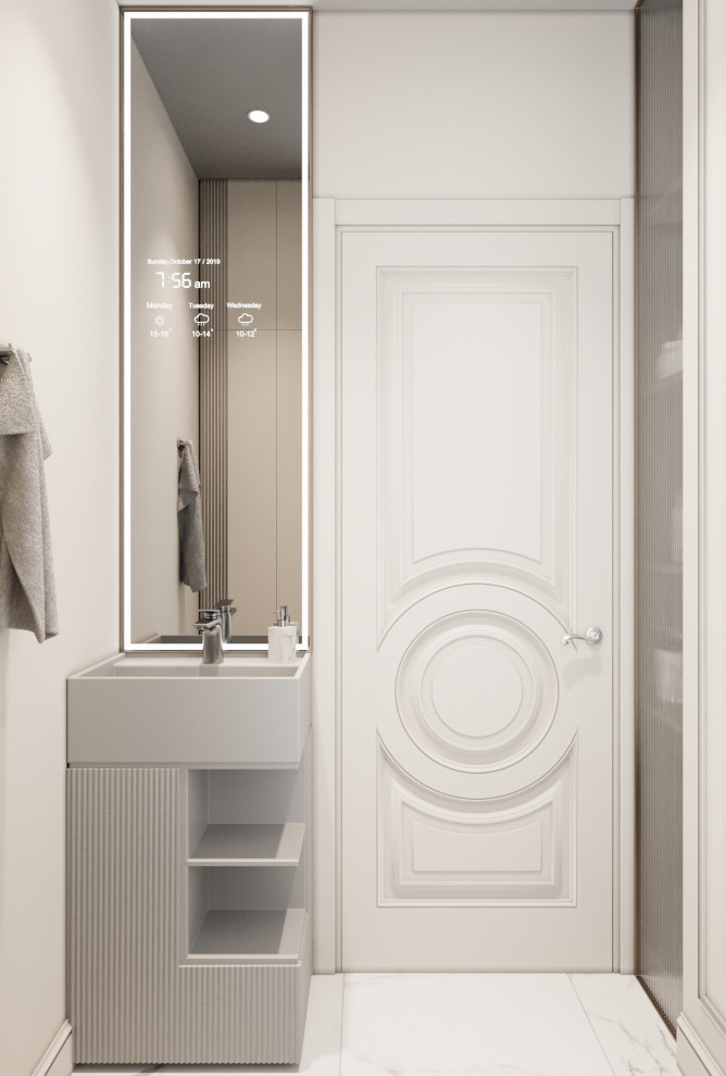 Санузел в стиле Арт Деко