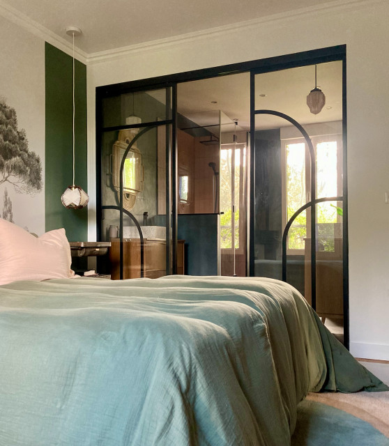 Maison mix&match sur l'&Icirc;le Saint Denis eklektisch-schlafzimmer