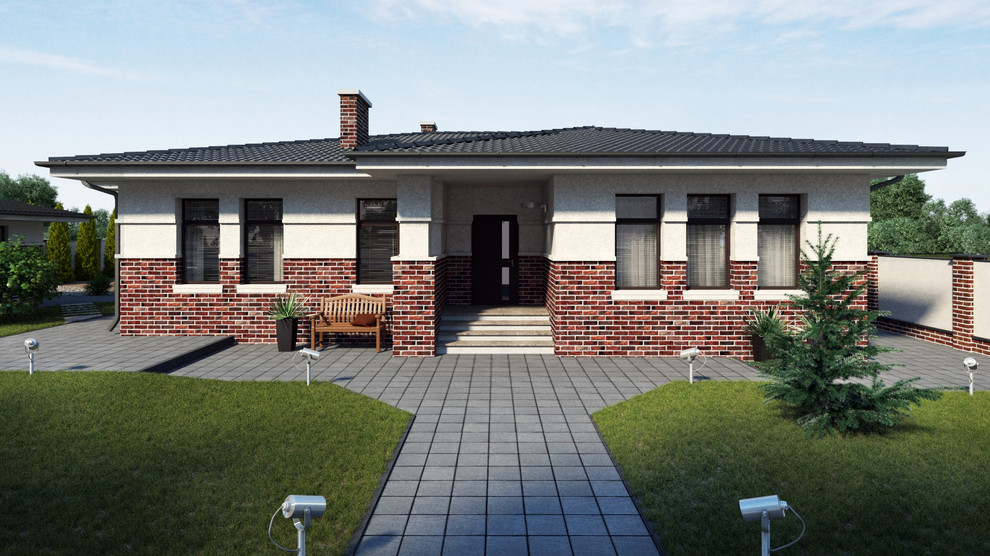 Одноэтажный загородный дом в пос. Новосадовый, г. Белгород