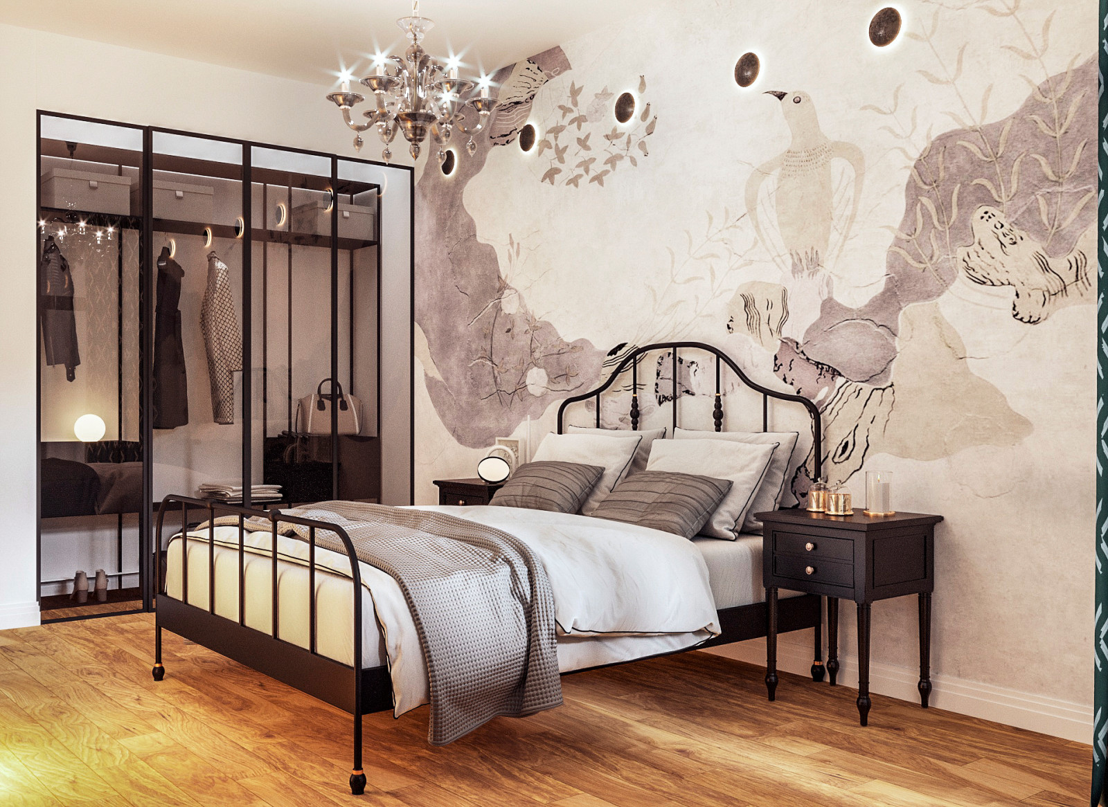 Квартира в колониальном стиле