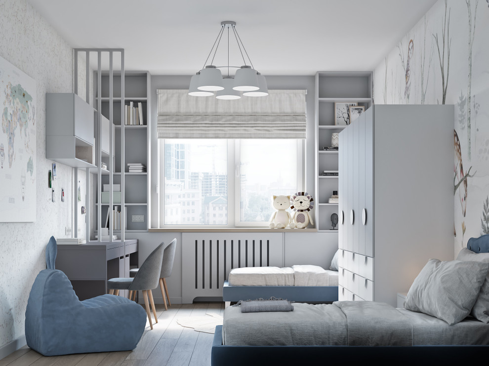 Дизайн-проект 2-комнатной кв., ЖК "Шуваловский", СПб, 60 кв.м.