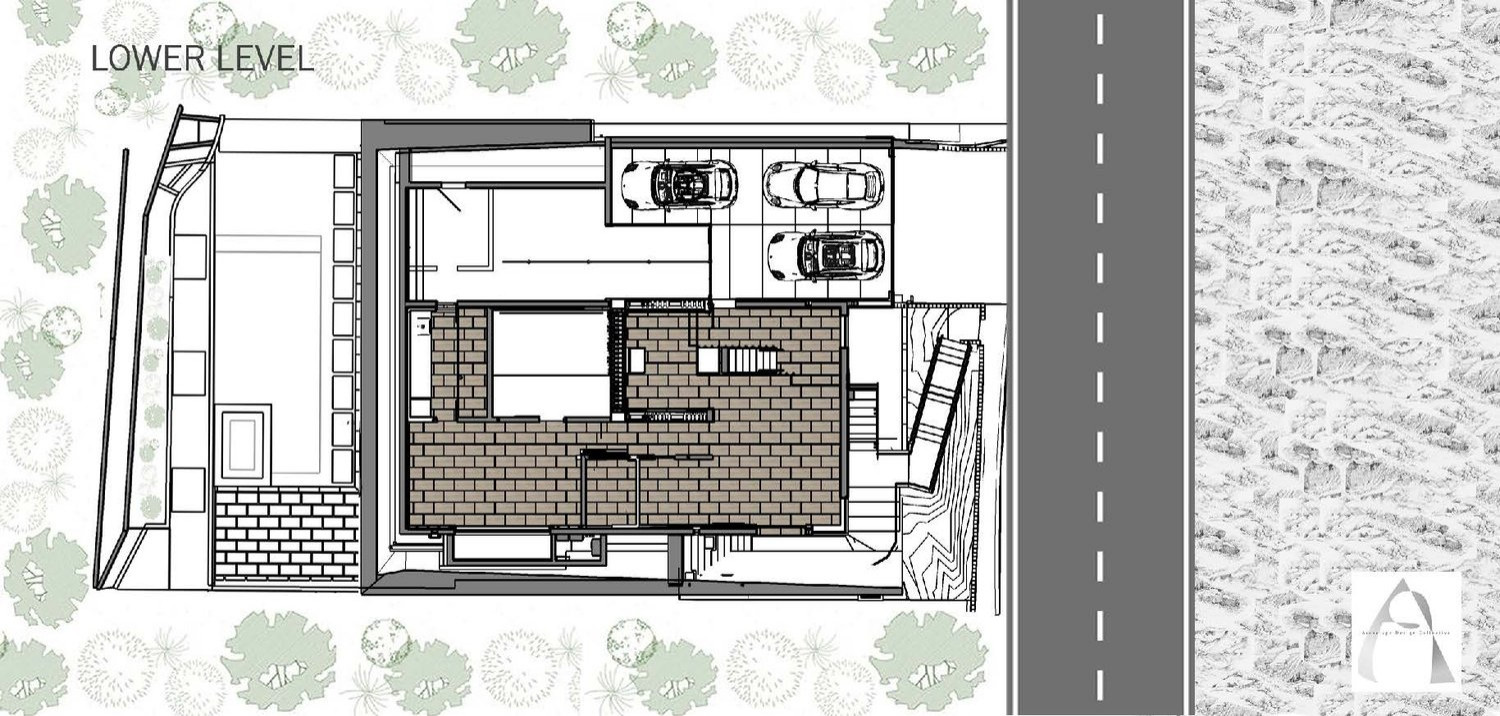 Lower level plan
