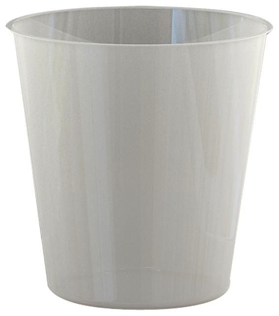 Plastic Wastebasket Liner Contemporary Wastebaskets by TATARA