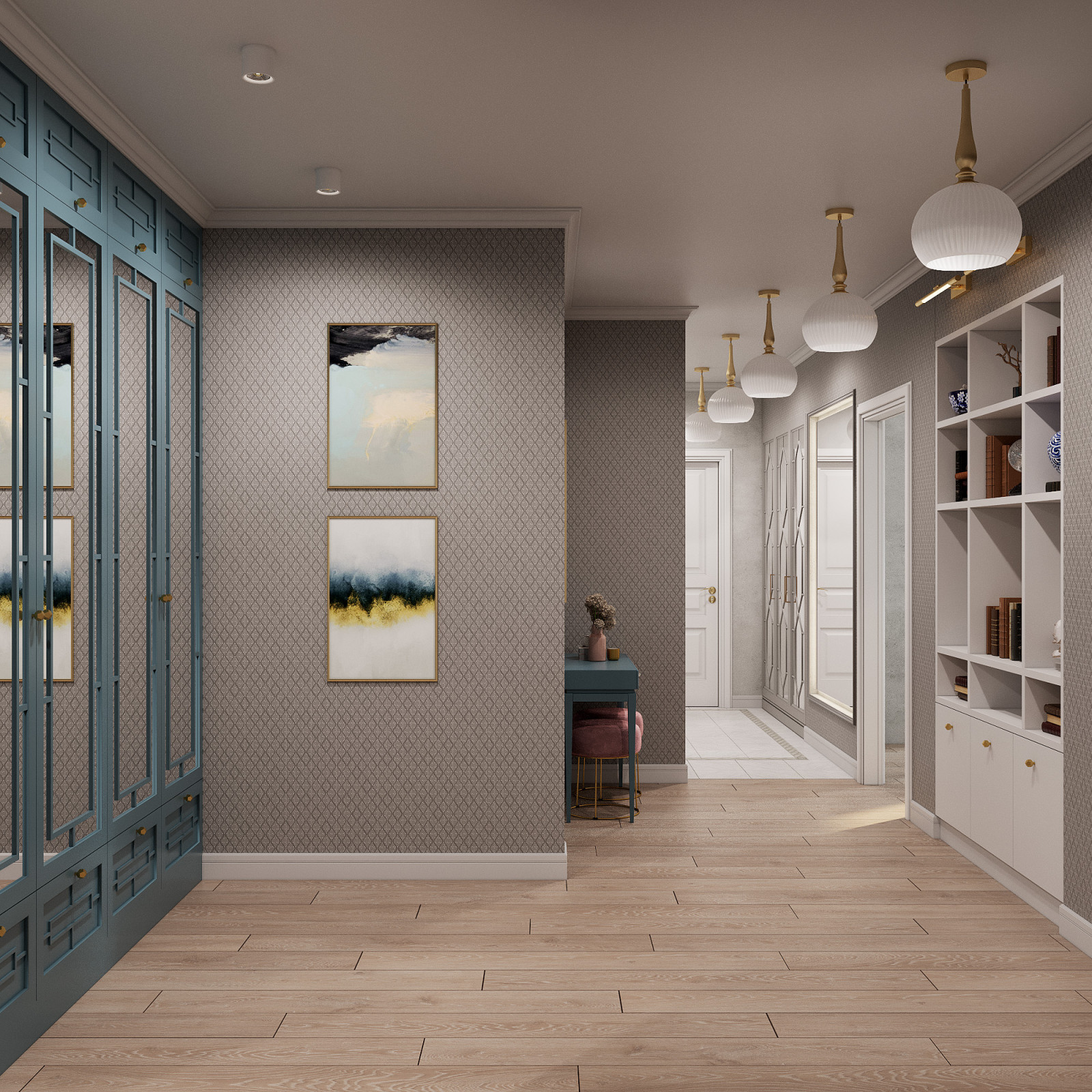 "Настроение праздника" Холл. Коридор