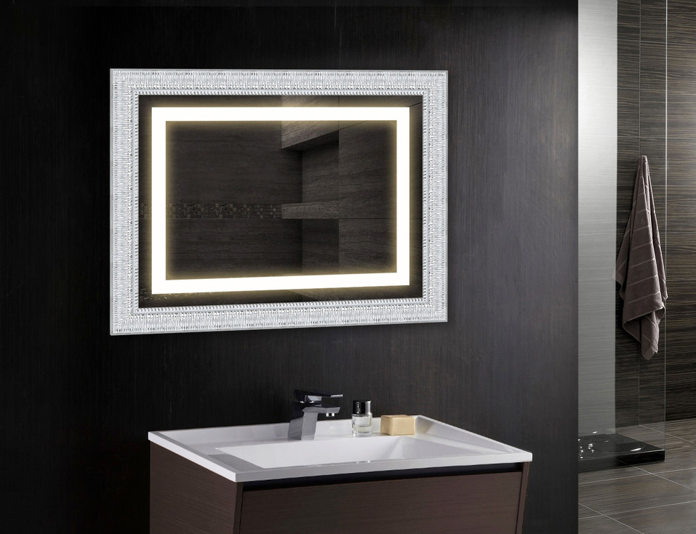 Зеркала с подсветкой в раме