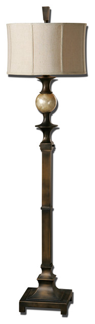 Uttermost Tusciano Floor Lamp, Dark Bronze