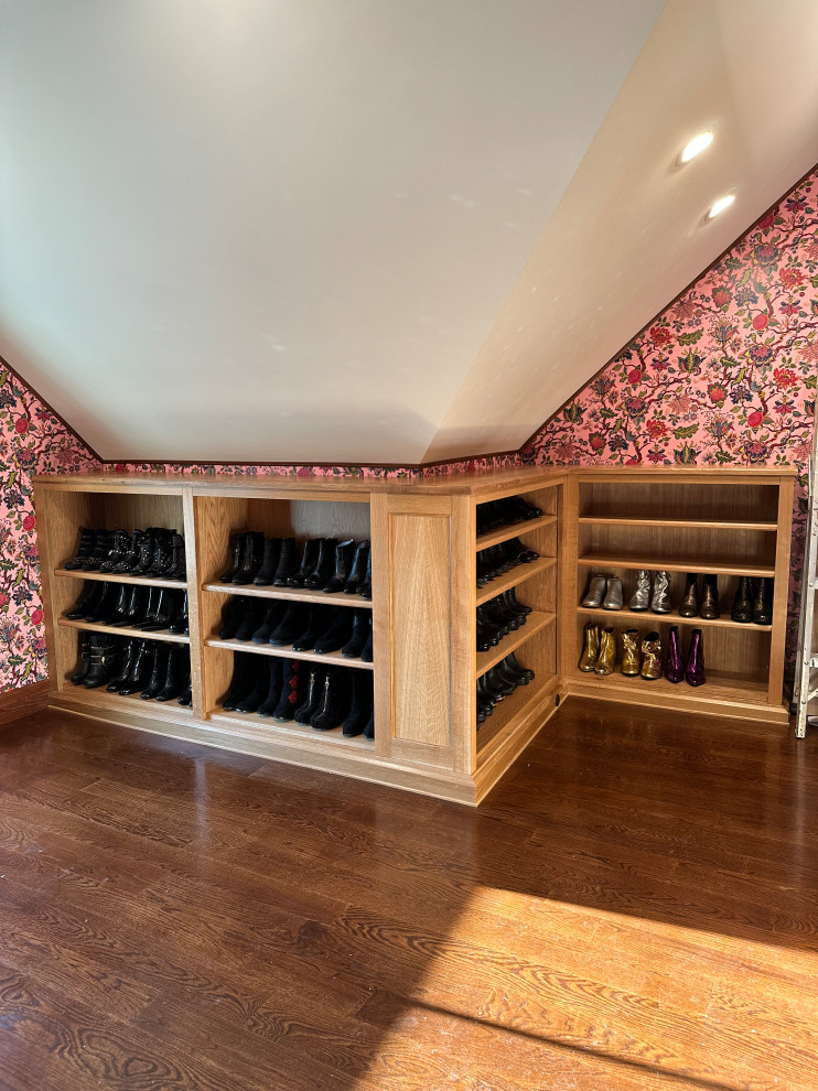 This is an example of a contemporary wardrobe in Boston.