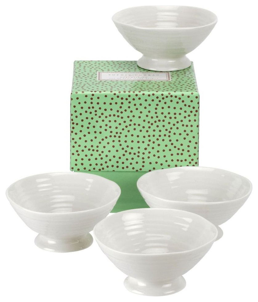 Portmeirion Sophie Conran Set of 4 Mini Dip Dishes Contemporary
