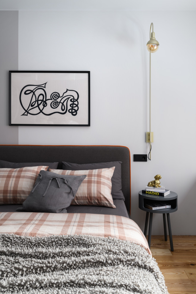 Спальня. Однакомнатная квартира 45 м.кв г.Новосибирск